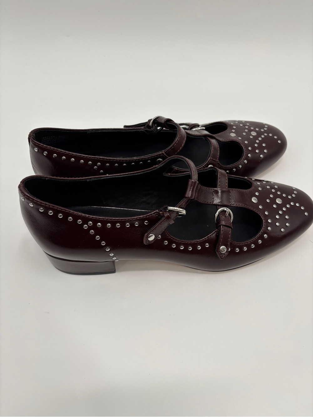 J.Crew Teagan T-strap wing tip heels in patent leather - Picture 6 of 9